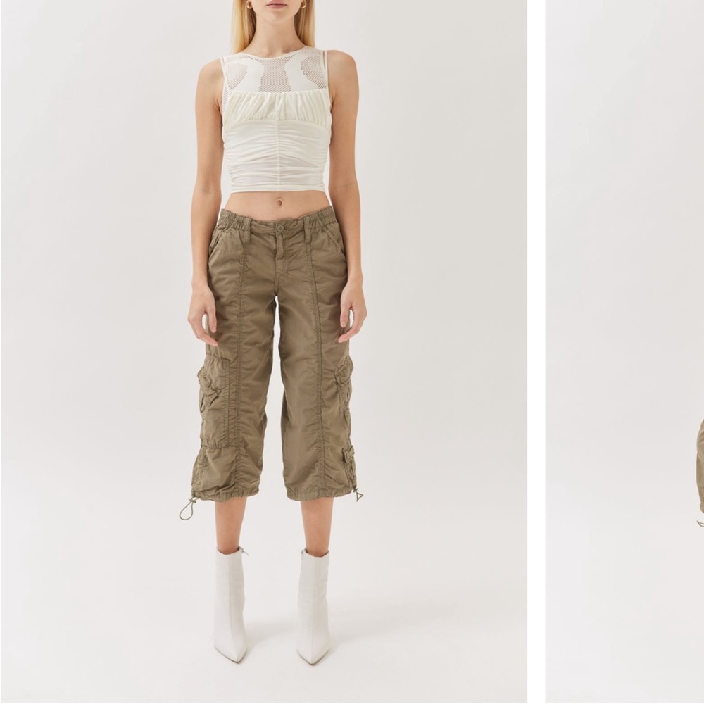 y2k cropped cargo pants from urban outlet